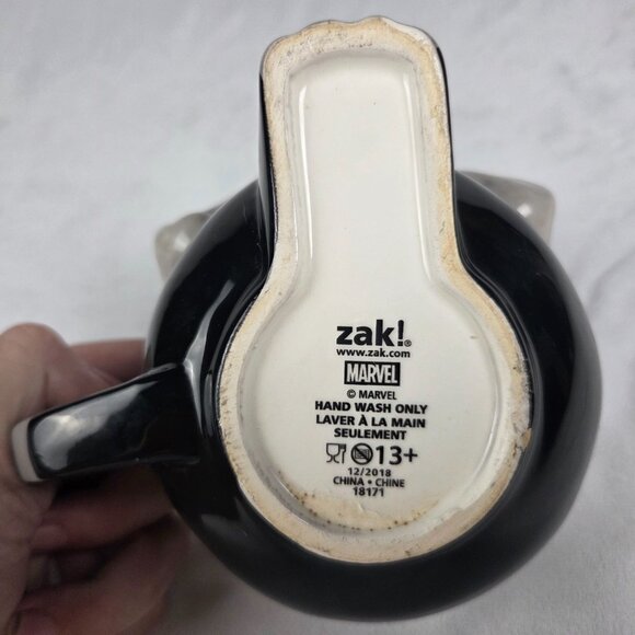 Punisher Marvel Comics Coffee Mug 17 Oz. Zak! Ceramic Skull Mug - Picture 5 of 6